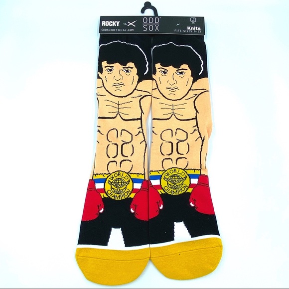 Odd Sox Other - Odd Sox MGM Studios Rocky Balboa Rocky Crew Socks